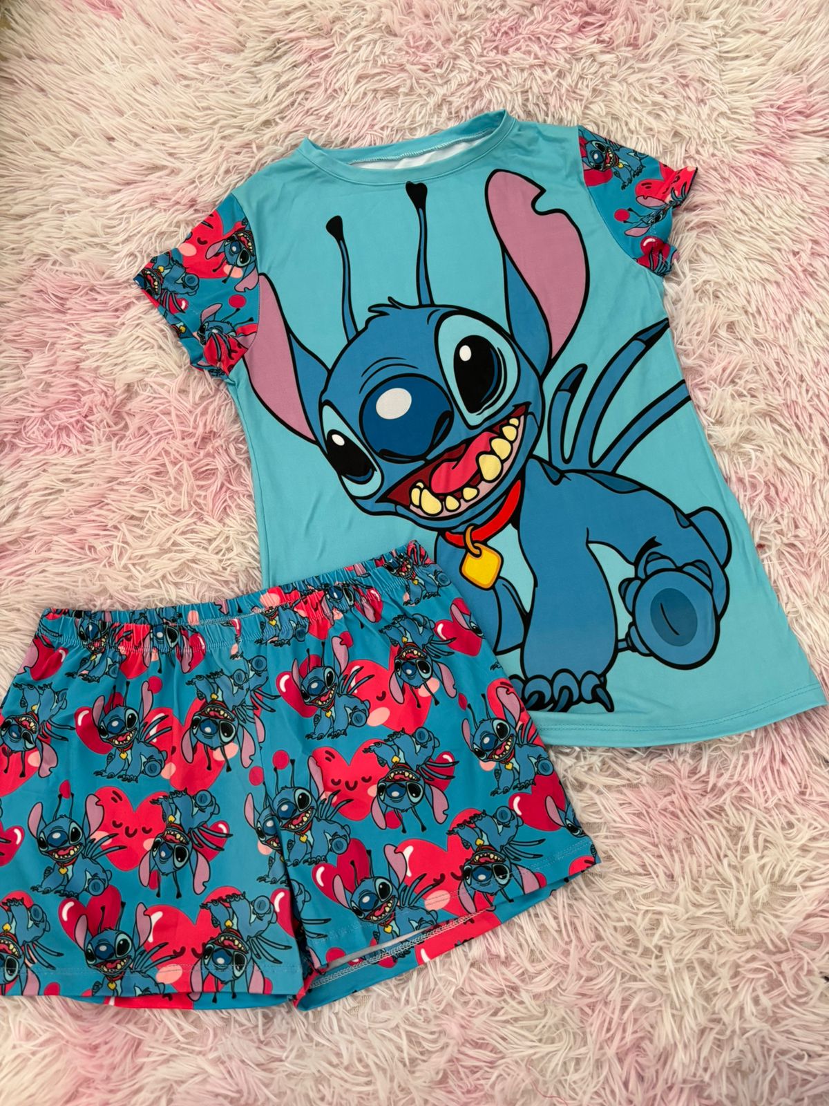 Pijama Stich Piel de Durazno