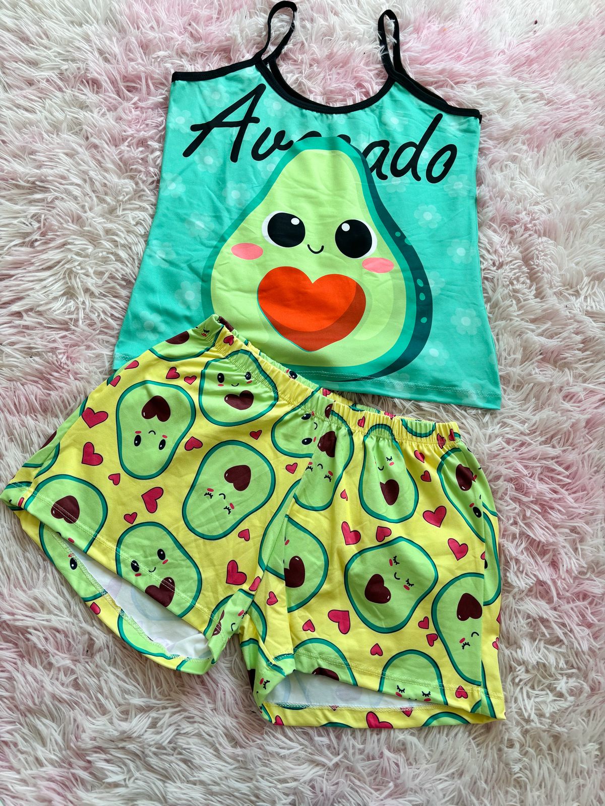 Pijama Avocado Piel de Durazno