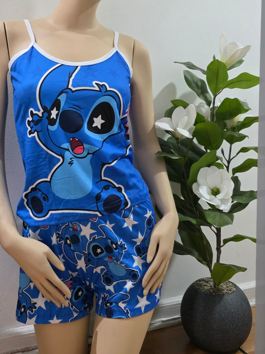 Pijama Stich Piel de Durazno