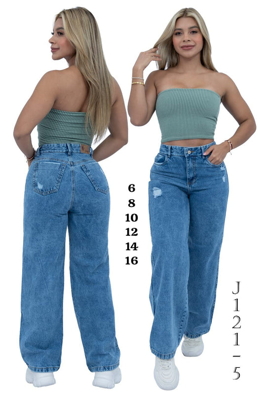 Jeans Bota Ancha🇨🇴